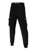 TERRY GROUP CARGO Black Jogging Pants