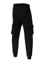 TERRY GROUP CARGO Black Jogging Pants