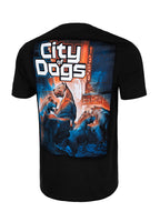 CITY OF DOGS 24 Black T-shirt