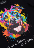 Damska koszulka WATERCOLOR Czarna - kup z Pitbull West Coast Oficjalny Sklep 