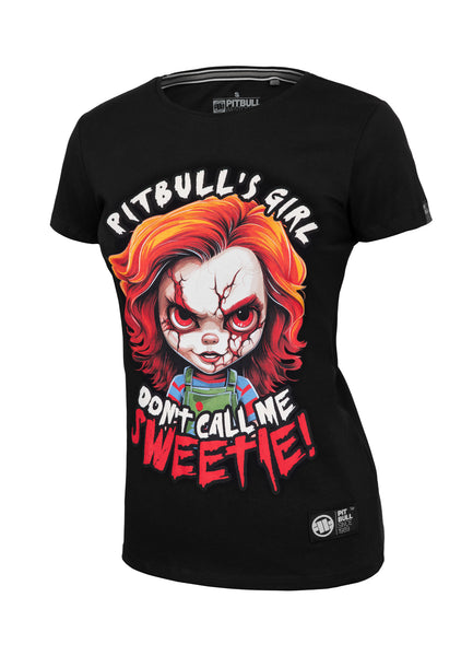 SWEETIE-CHU Black T-shirt