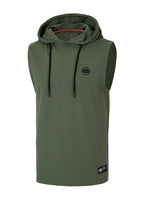 HILLTOP 210 Olive Hooded Tank Top