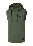 HILLTOP 210 Olive Hooded Tank Top