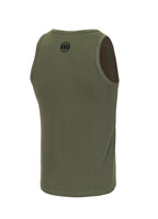 RIB BOXING Olive Tank Top