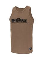 RIB BOXING Coyote Brown Tank Top