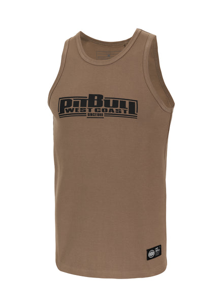 RIB BOXING Coyote Brown Tank Top