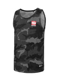 SMALL HILLTOP 190 Black Camo Tank Top