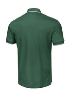 PIQUE STRIPES REGULAR Jade Green Polo T-shirt