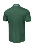 PIQUE STRIPES REGULAR Jade Green Polo T-shirt