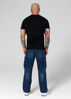 LONGSPUR Cargo Navy Wash Jeans