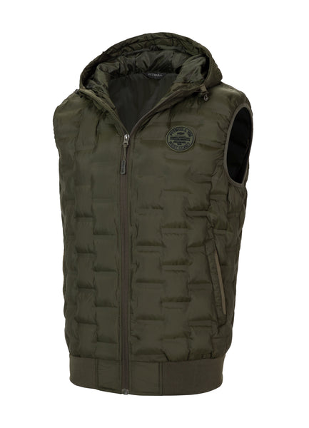 ECLIPSE Hooded Olive Vest