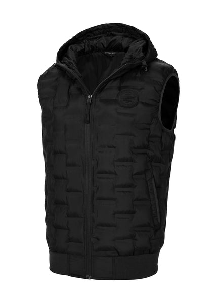 ECLIPSE Hooded Black Vest