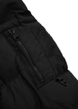 Men's winter hooded jacket Burnt