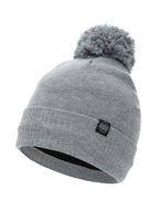 Winter Beanie Bubble SMALL LOGO 2 Grey Melange