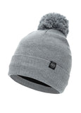 Winter Beanie Bubble SMALL LOGO 2 Grey Melange