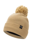 Winter Beanie Bubble SMALL LOGO 2 Sand