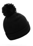 Winter Beanie Bubble SMALL LOGO 2 Black