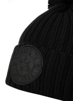 Winter Beanie Bubble California Dog Black