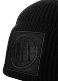 Beanie Logo Single Layer Cuff Black