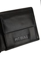 Leather Wallet BRANT 2 HILLTOP Black