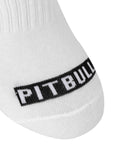 PITBULL Pad Thin 3pack White Socks