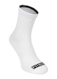 PITBULL High Ankle Thin 3pack White Socks