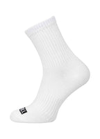 PITBULL High Ankle Thin 3pack White Socks