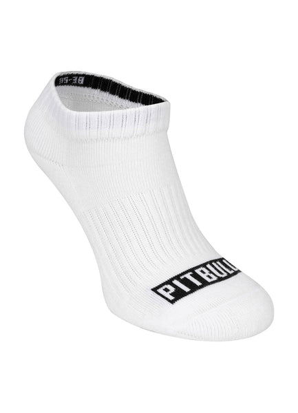 PITBULL Pad 3pack White Socks