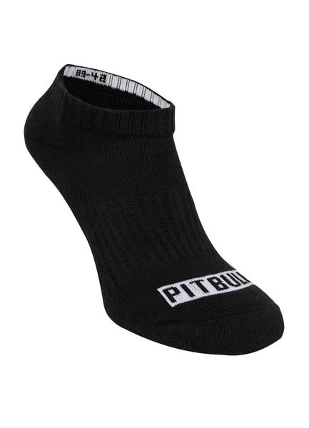 PITBULL Pad 3pack Black Socks