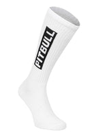 PITBULL High Crew Thin 3pack White Socks