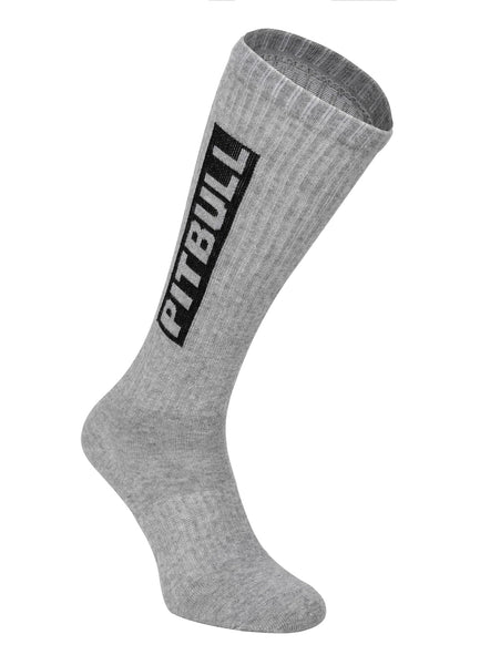 PITBULL High Crew Thin 3pack Grey Socks