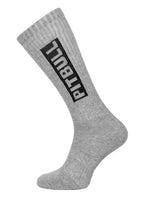 PITBULL High Crew Thin 3pack Grey Socks