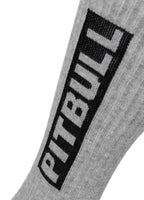 PITBULL High Crew Thin 3pack Grey Socks