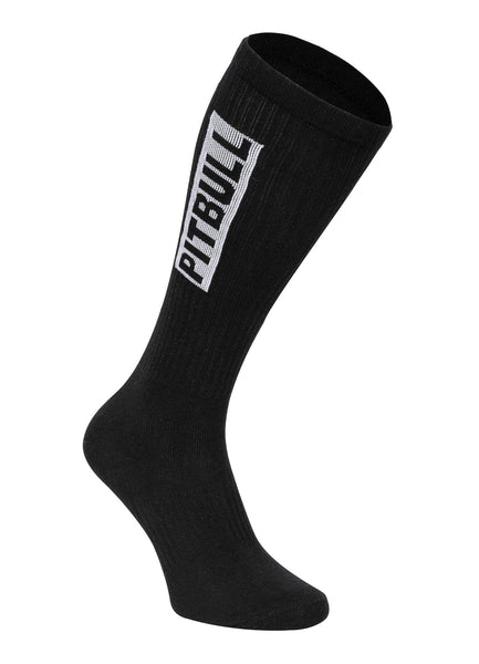 PITBULL High Crew Thin 3pack Black Socks