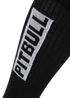 PITBULL High Crew Thin 3pack Black Socks