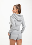 Women's zipped hoodie French Terry Small Logo