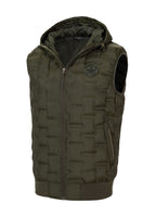 Men's hooded Vest Eclipse - Olive