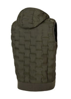 Men's hooded Vest Eclipse - Olive