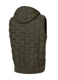 Men's hooded Vest Eclipse - Olive