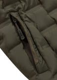 Men's hooded Vest Eclipse - Olive