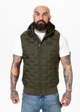 Men's hooded Vest Eclipse - Olive
