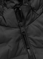 Quilted vest with hood FISK