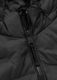 Quilted vest with hood FISK
