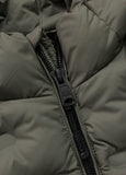 Quilted vest with hood FISK