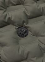 Quilted vest with hood FISK