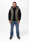 Quilted vest with hood FISK