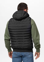 Quilted vest with hood NAYLOR