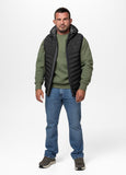 Quilted vest with hood NAYLOR