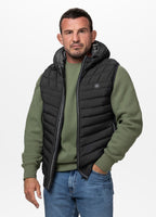 Quilted vest with hood NAYLOR