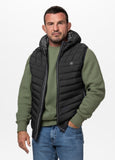 Quilted vest with hood NAYLOR